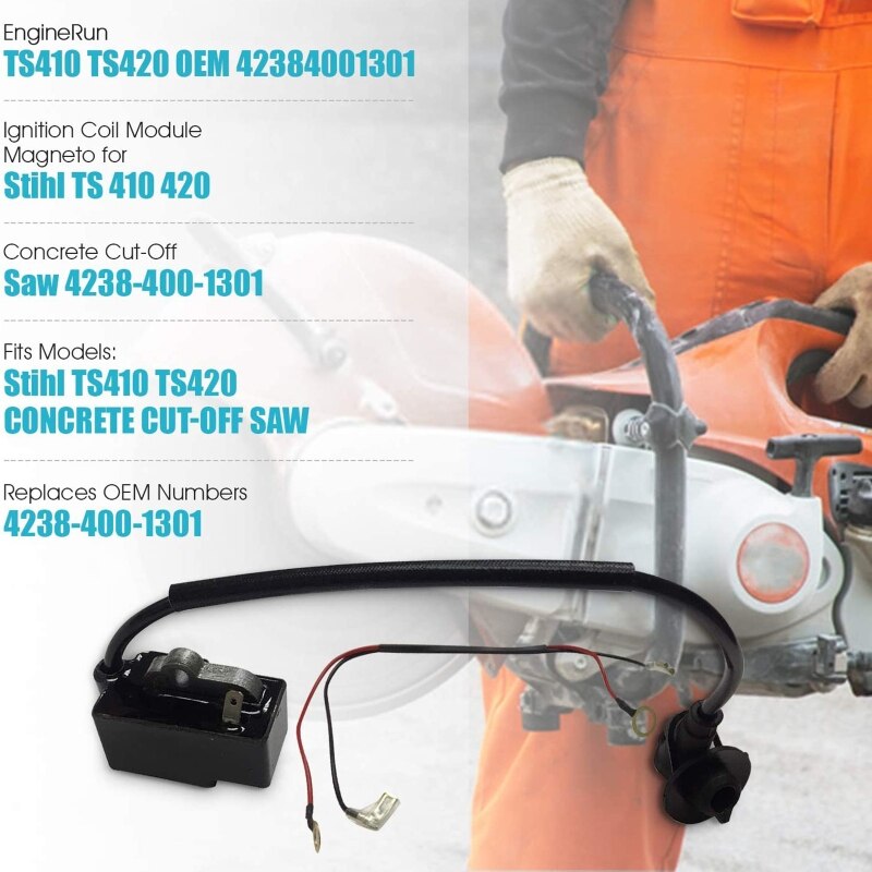 TS410 TS420 Bobine Module Magneto Voor Stihl Ts 410 420 Beton Cut-Off C6UC