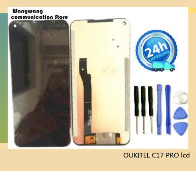 Alesser pour Oukitel C17 Pro écran LCD et écran tactile pièces de réparation d'assemblage avec outils et adhésif pour téléphone Oukitel C17 Pro