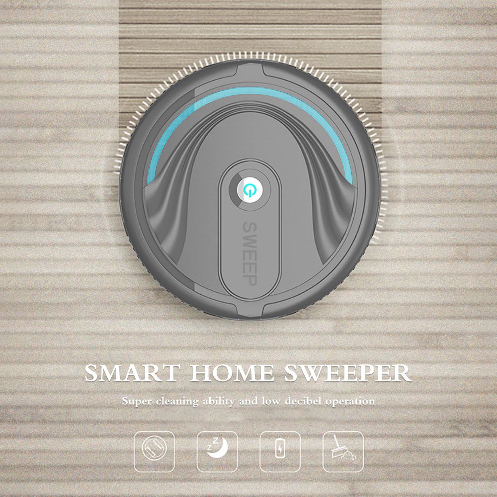 Mini Home Automatic Sweeping Vacuuming Robot Floor Cleaning Robot Vacuum Dry Wet Sweeping Floor Cleaner Dust Catcher