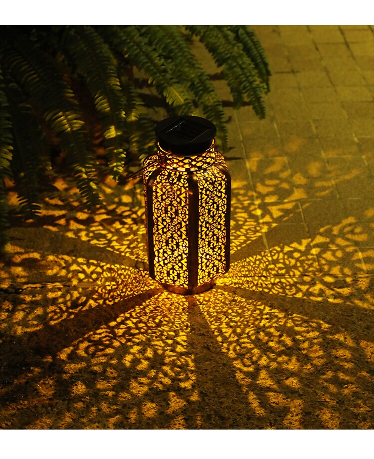 1 PCS Waterproof Solar Light Decorative Solar Lantern Outdoor Hanging Tabletop Lanterns Garden Yard Desk Decorations: 4