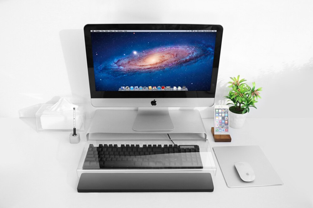 Keyboard Dust Proof Acrylic Cover For Mechanical Gaming Keyboard Capacitive Keyboard 104 Keys Keyboard Mouse Transparent Cover