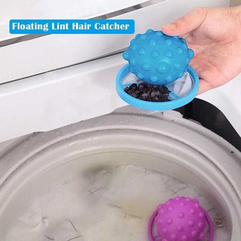 3 Stck Waschmaschine Filter Netz Tasche Haar Entferner Reinigung Schwimm Netz Saug Filter Universal- Artefakt dreifarbig