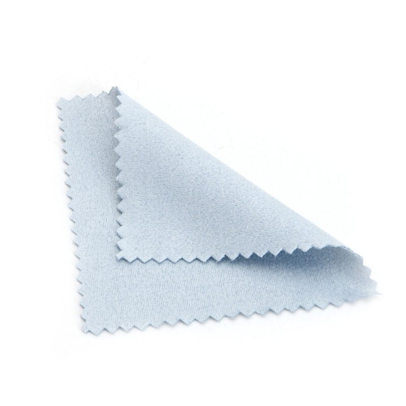 10Pcs Glazen Sieraden Polijsten Doek Clean Cleaning Voor Bril Platina Goud En Zilver