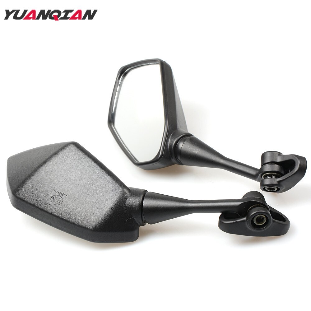 Motorcycle Mirror Black Moto Rearview Side Mirror For Yamaha YZF600 YZF R1 R6 R3 R125 R25 R15 2003 2004 2005 2006 2007