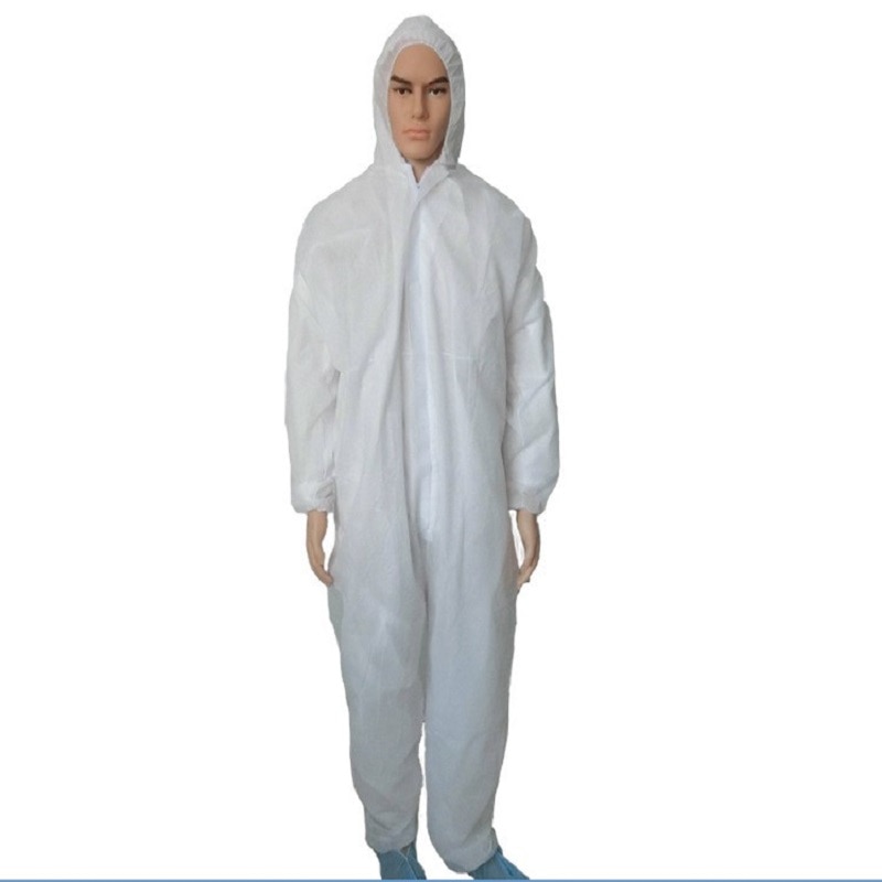 Multifunktionel engangsbeskyttende åndbar støvtæt sikkerhedstøjarbejde spary malingstøj overall suit / xl / xxl