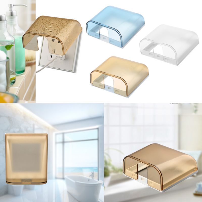 Universal 86 Type Wall Socket Waterproof Box Plate Panel Switch Protection Cover