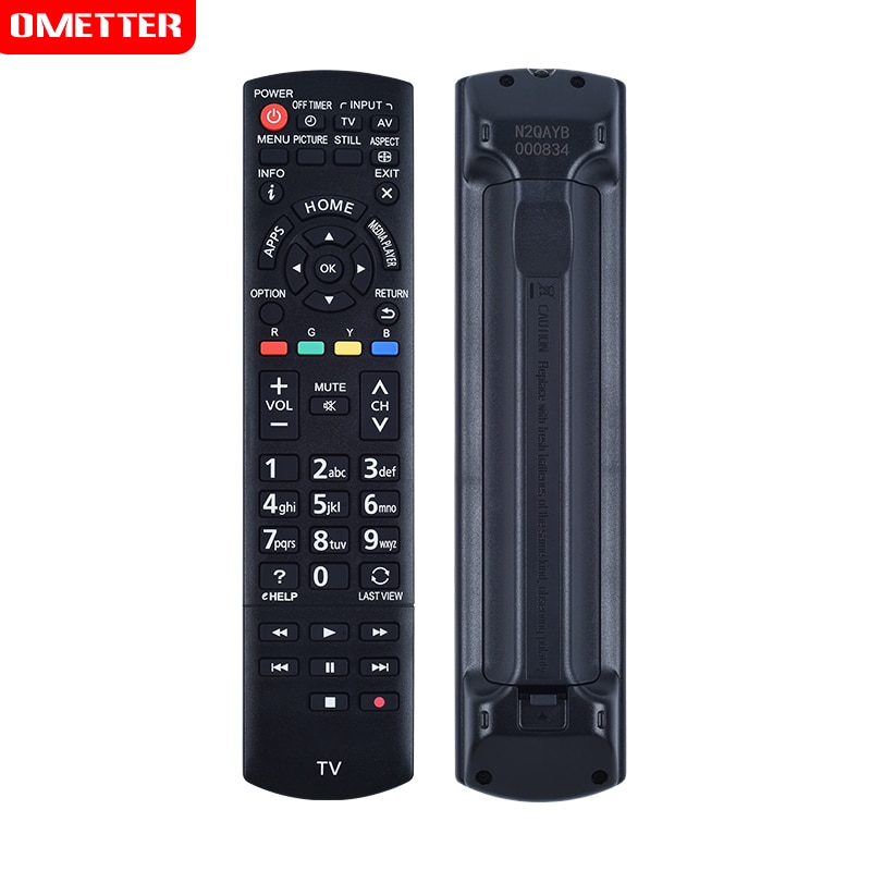 N2 qayb 000834 bytt fjärrkontroll passar panasonic th -l42 e 5d th -42 as 610k th -50 as 610m th -42 as 610g th -42 as 610m tv