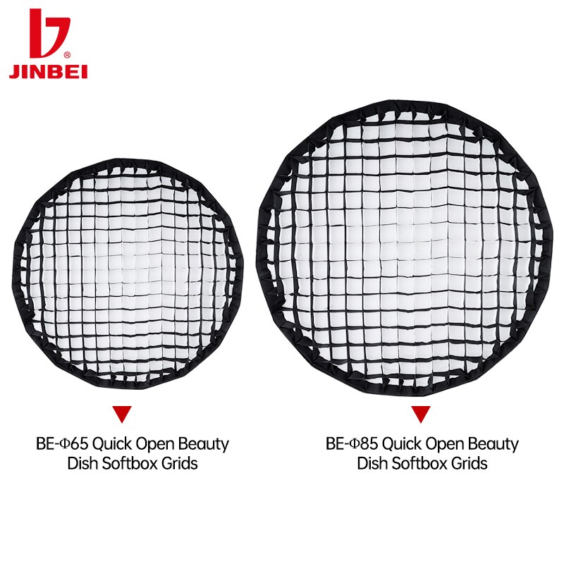 JINBEI KC/KE Series Softbox Grid for Umbrella Deep Octagonal Soft Box Light Control Accessory