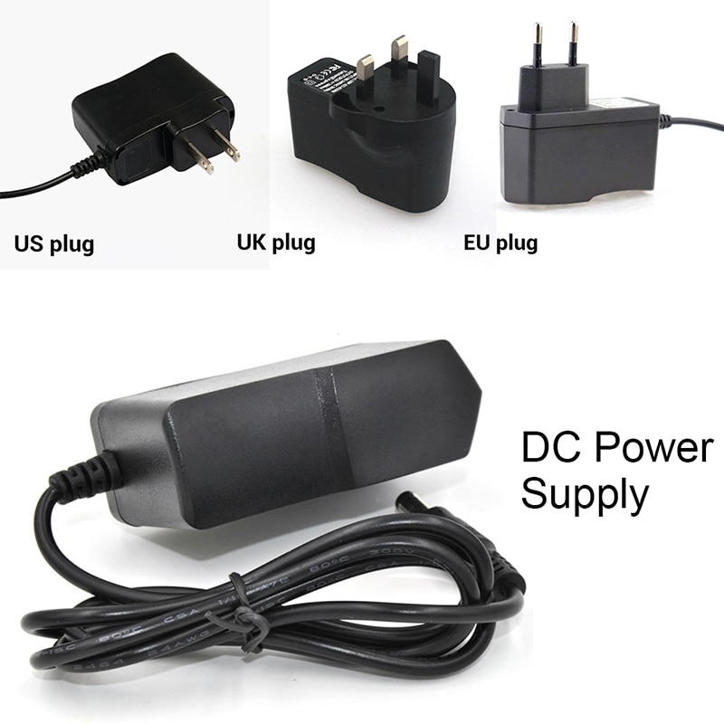 DC 6V 1A Power Supply AC 100V-240V Converter Adapter EU/IK/US Plug Charger For Arduino Diy Kit 5.5mm X 2.5mm
