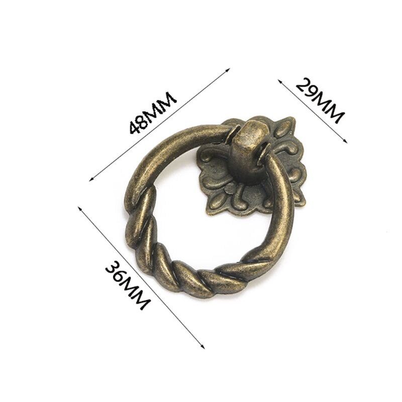 Antieke Meubelen Schuifladegrepen Kast Deurknoppen Handgrepen Retro Decor: 8