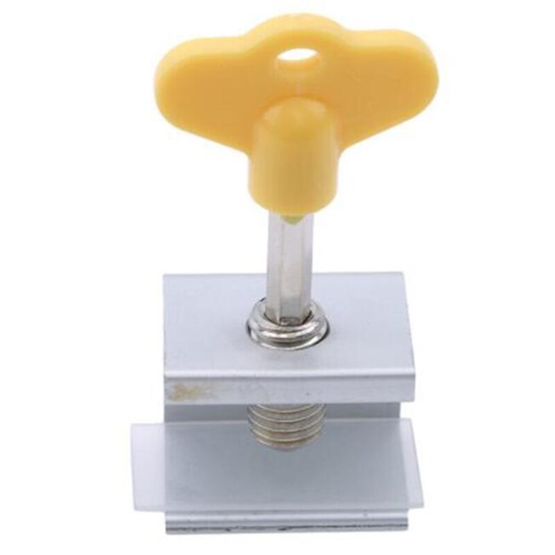 Security Child Safety Lock Sliding Window Lock Sliding Sash Stopper Baby Safe Protective anti-theft Limiter: Plastic key