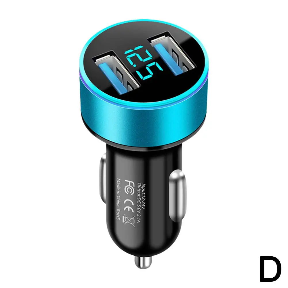 Divisor de enchufe de encendedor de cigarrillos para IPhone 14 IPad K7X0 cargador de coche rápido USB Dual PD QC3.0 adaptador de carga rápida para coche: Naranja