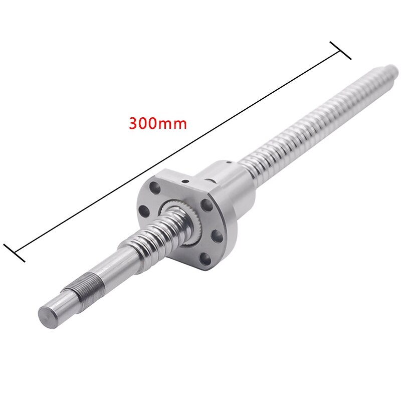 SFU1605 CNC Ball Screw 1605 Ball Nut + Nut Housing BK / BF12 End Support CNC Lathe Accessories