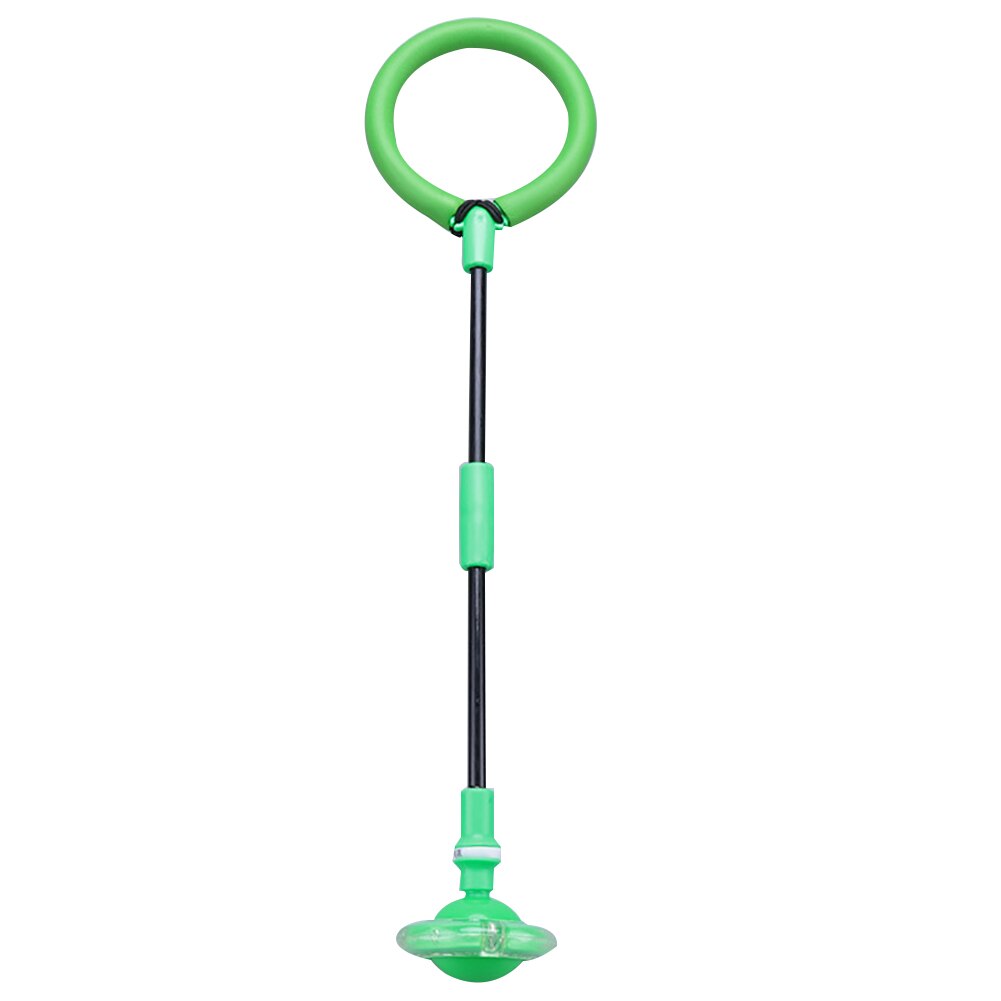 Kinderen Led Knippert Stuiterende Jump Touw Bal Kleurrijke Enkel Overslaan Springtouwen Sport Swing Bal Speelgoed Fun Speeltuin Sport Kits: green