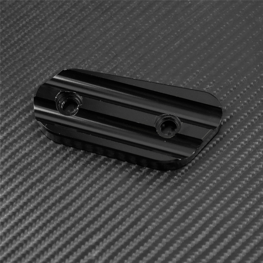 Image showcasing Motorcycle Inspection Cover CNC Aluminum Black For... – Grandado
