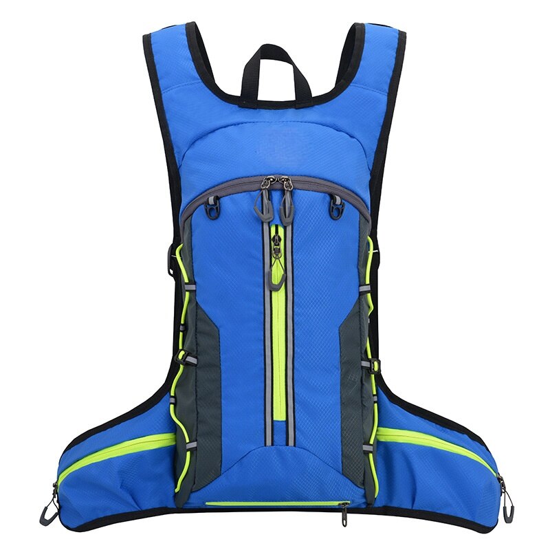 Mochila deportiva ultraligera para ciclismo al aire libre, resistente al agua, para senderismo, equipo de bicicleta: Blue