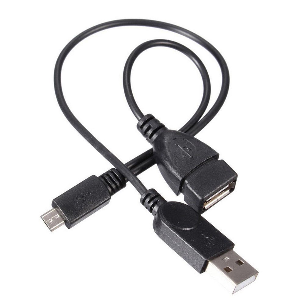 OTG Gastgeber Energie Splitter Y Mikro USB Stecker auf USB Männlich Weiblich Adapter Kabel hoch Geschwindigkeit USB 2.0 zertifiziert kabel