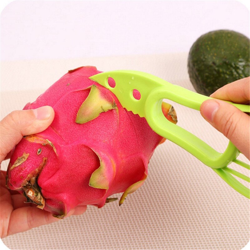 Nuttig Plastic Avocado Slicer Shea Corer Boter Peeler Fruit Cutter Pulp Separator Mes Keuken Groente Gereedschap Keuken Helper