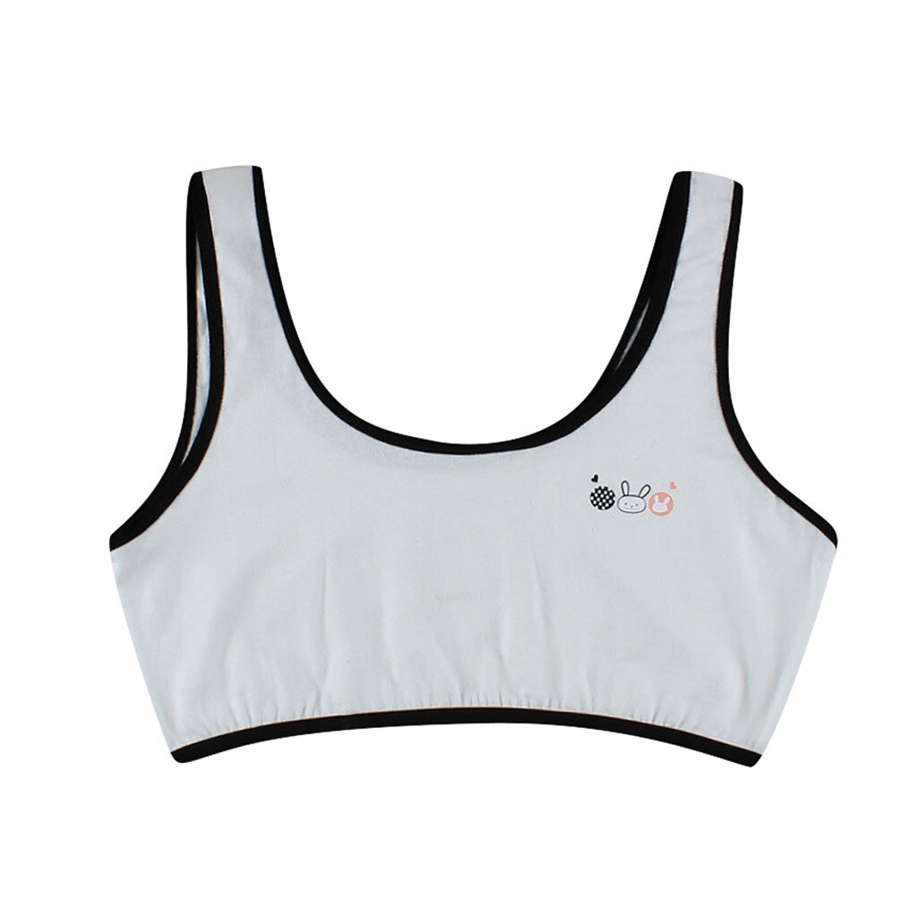 Kids Girls Underwear Foam Bra Vest Children Underclothes Sport Undies Clothes Training Push Up Bra Vest Sports Underwear#40