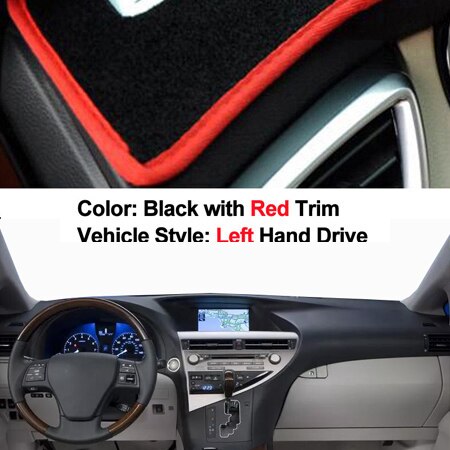 Lexus Rx Dash Covers 2 Layers Car Inner Dashboard Cover For LEXUS RX270... – Grandado