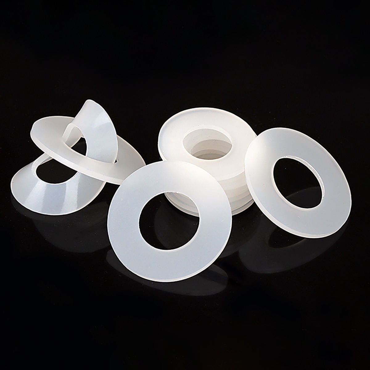 Joint Circulaire en Silicone Souple et Étanche pour Banc, Anneau de Haute Température