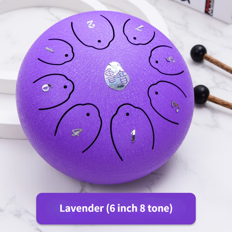 Ethereal Drum Ethereal Drum 6 "Staal Tong Drum Vergeet Zorgen Drum Percussie Instrument Hand Disc: 6 tone 8 inch F
