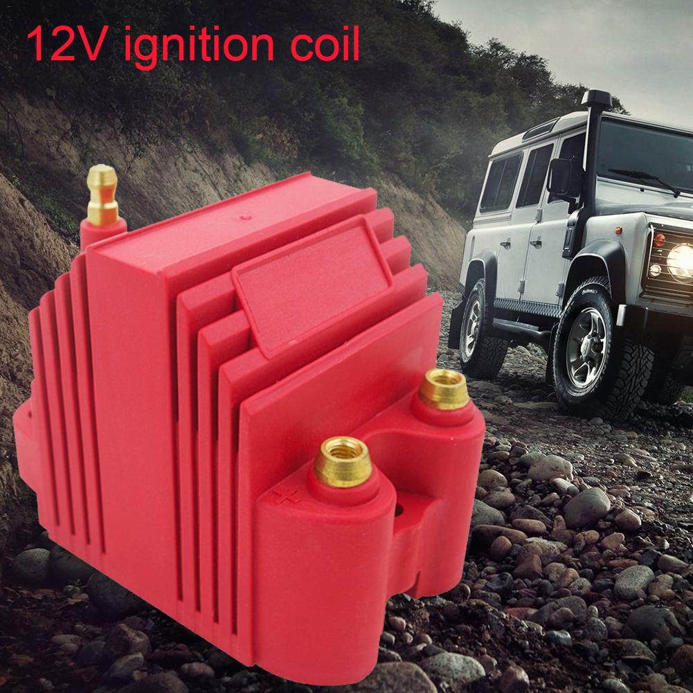 Ignition Coil For Universal Blaster Ss 12V High Output External Male E-Core Ignition Coil
