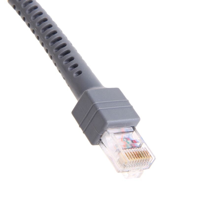 9FT Cable de datos USB para Escáner de código de barras símbolo LS1203 LS2208 LS4208 DS3407 DS3408