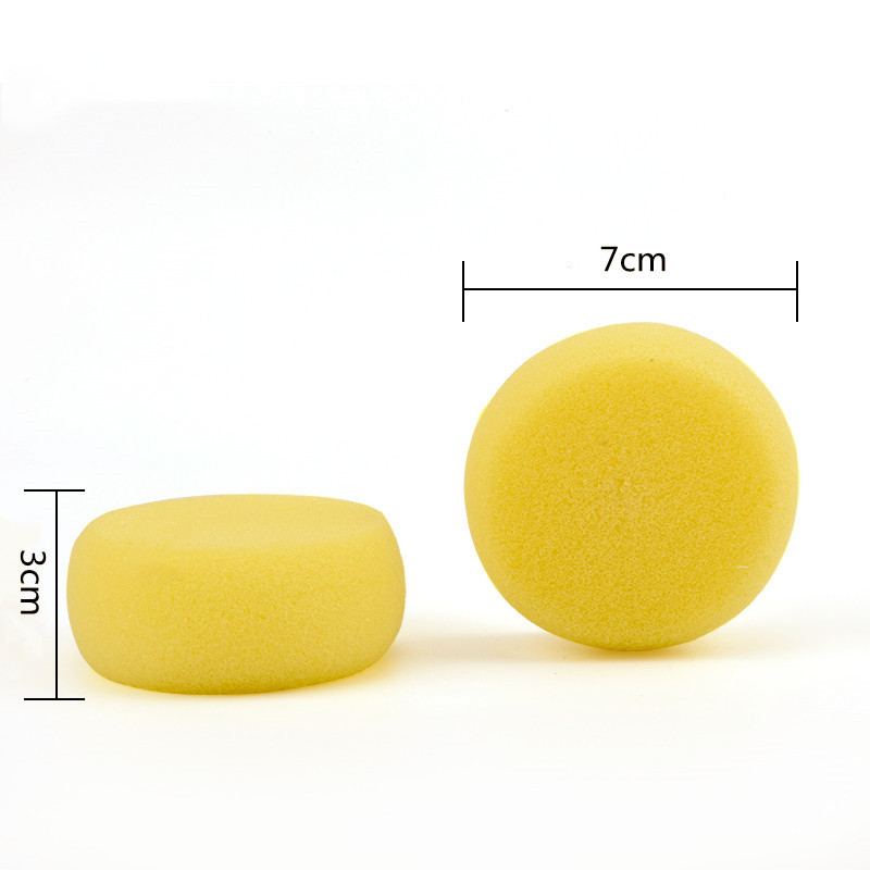 Esponja de cerámica para reparación de palanquillas, absorbente, hidratante avanzada, cuadrada, esponja de queso de Coral, herramienta de plástico de arcilla elástica, herramienta de alfarería: Amarillo claro