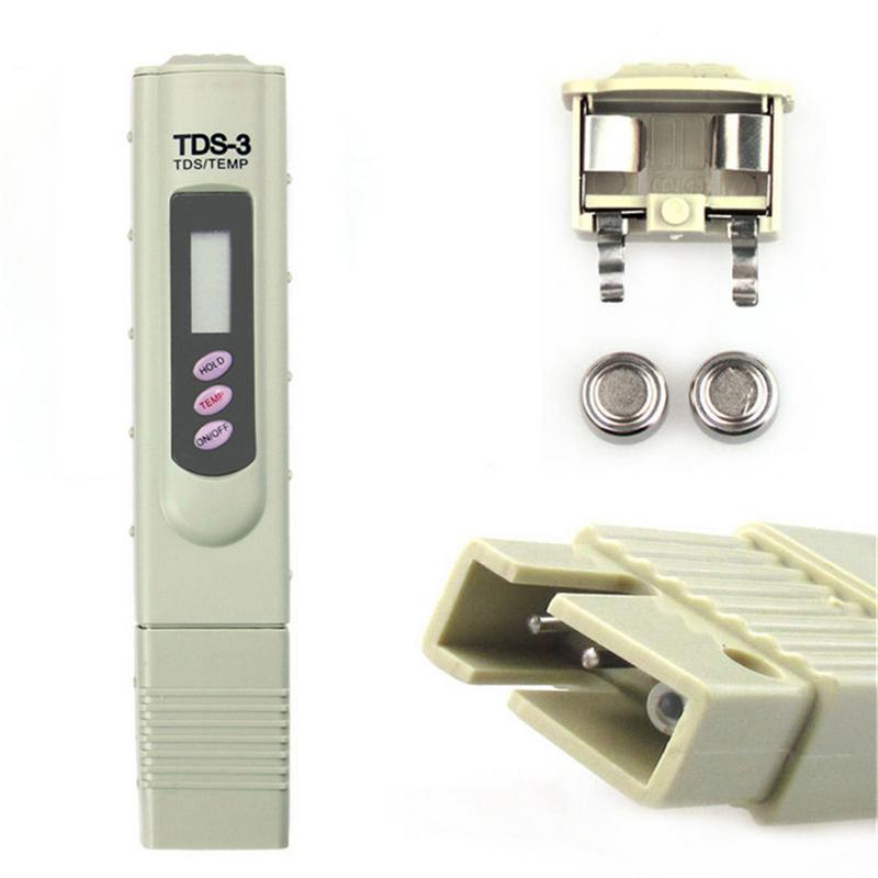 Medidor de pureza para água TDS-3, acessórios de purificador de água, caneta de filtro de teste