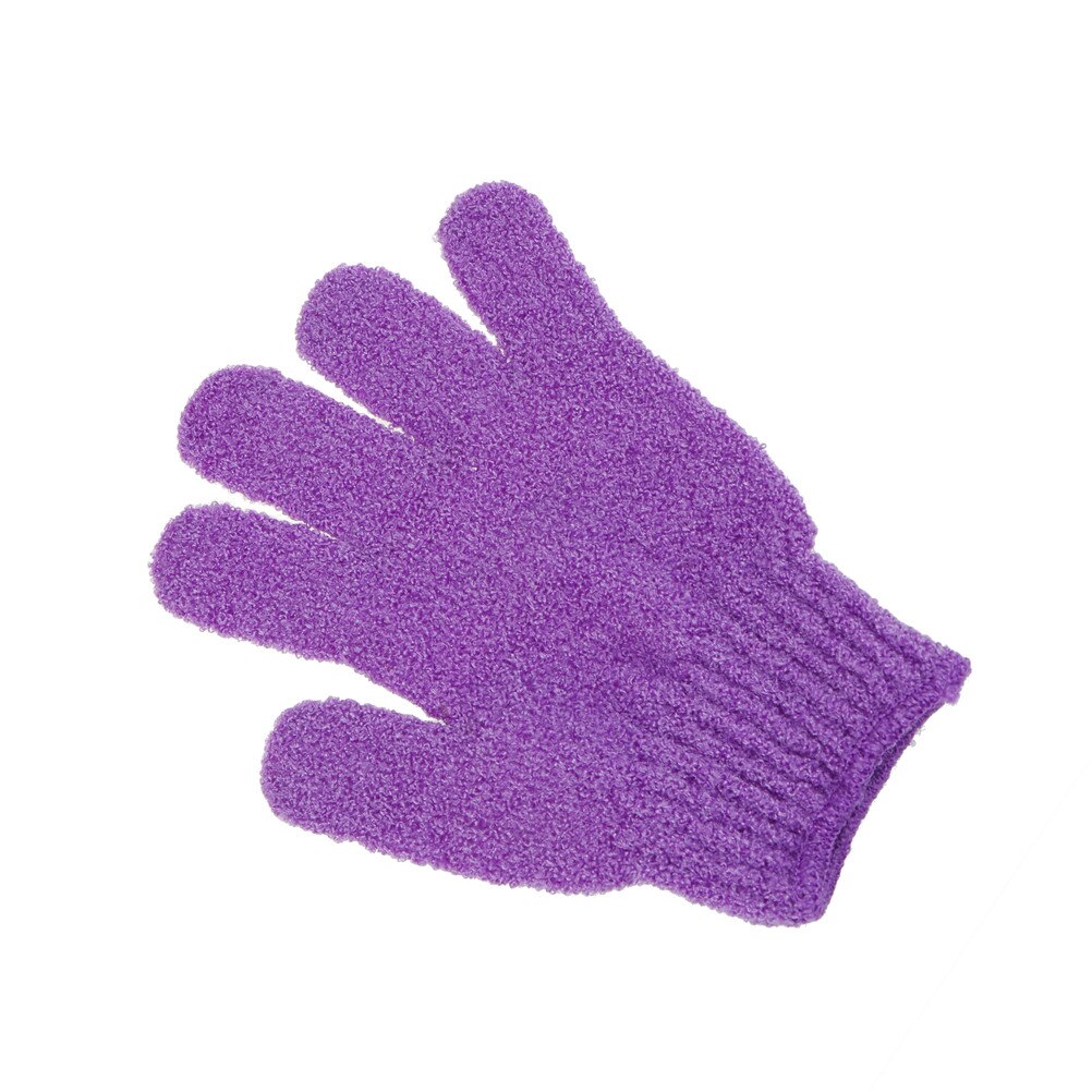 1Pc Exfoliating Back Scrub Exfoliating Skid resistance Body Massage Bath Glove Double rubbing towel Bathroom Shower Scrubbe
