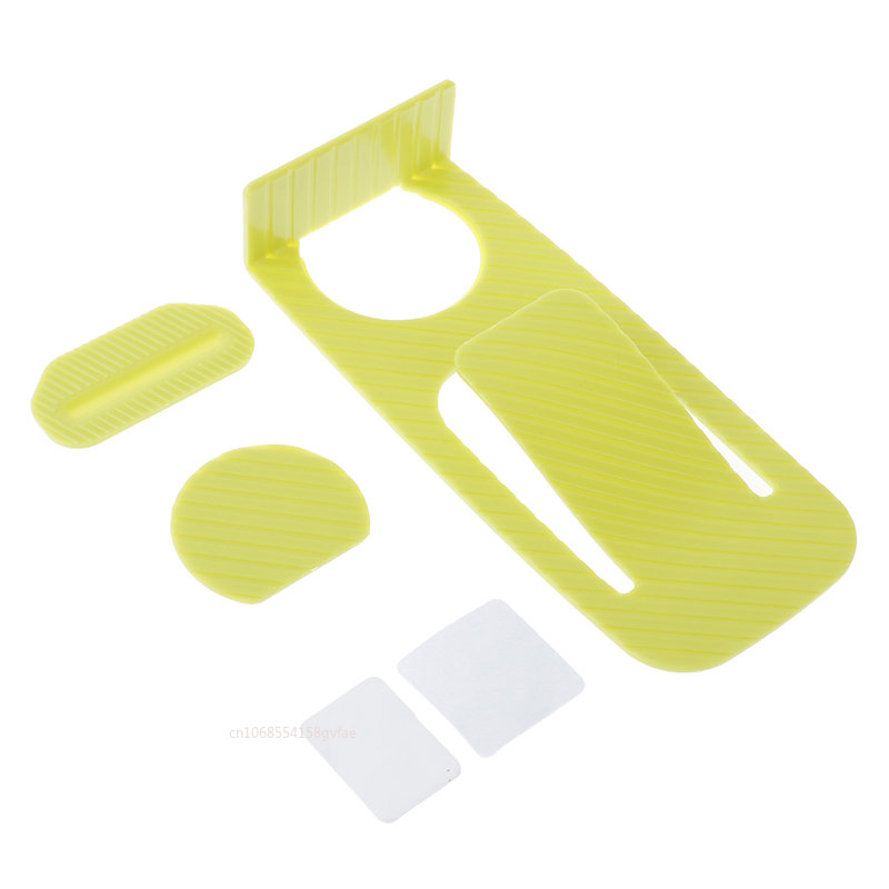 Invisible Door Stopper Stick Anywhere Simply and Easy Stick Door Holder Open Door Wedge Holder Multifunctional: green