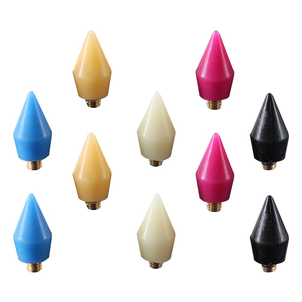 20 stuks nagelpuntjes met stipjes en strass-steentjes (gemengde kleuren)