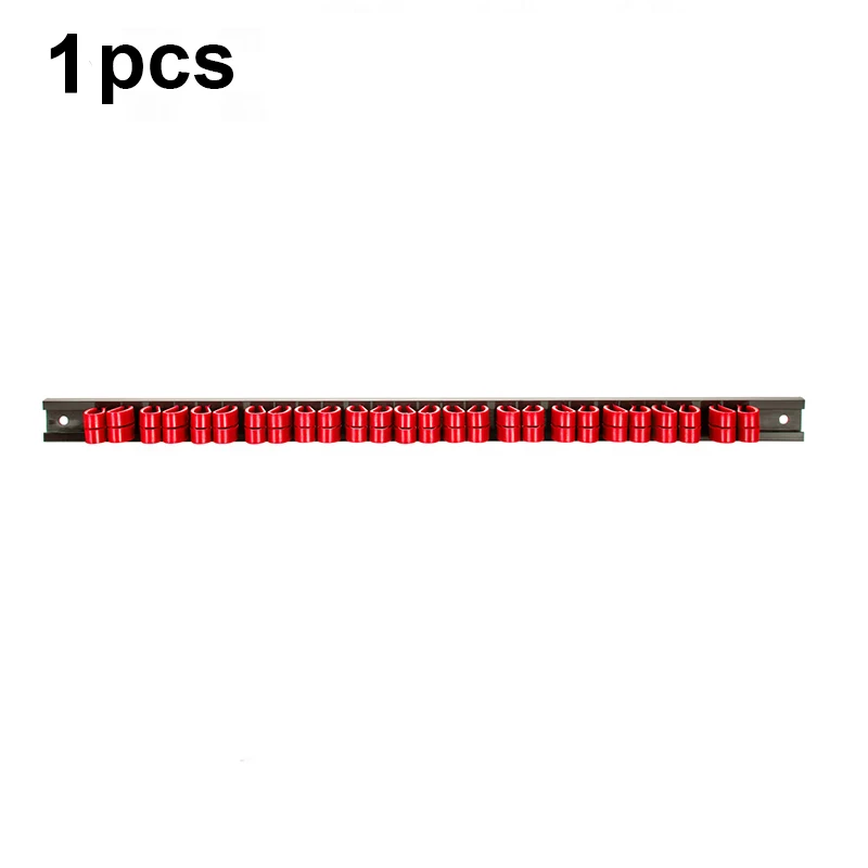 Screwdriver Organizer Tool Holder Wall Organizer Wall Mount for Vice Wrench Plier Screwdriver Multifunctional Sleeve Holder: Red