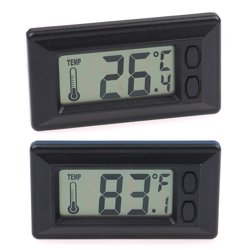 1Pc Temperatuur Elektronische Zelfklevende Auto Thermometer Auto Lcd Digitale Display