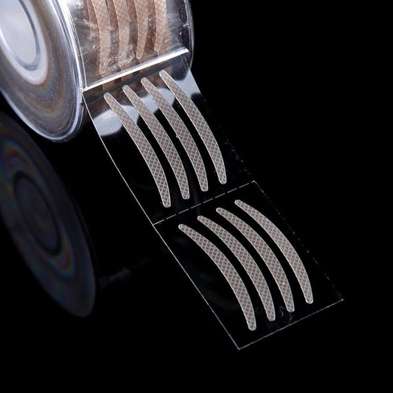 600Pcs/Reel Dubbele Ogen Make Up Ooglid Sticker Vouw Zelfklevende Ooglid Tape Stickers Make Clear Onzichtbare Oog tool