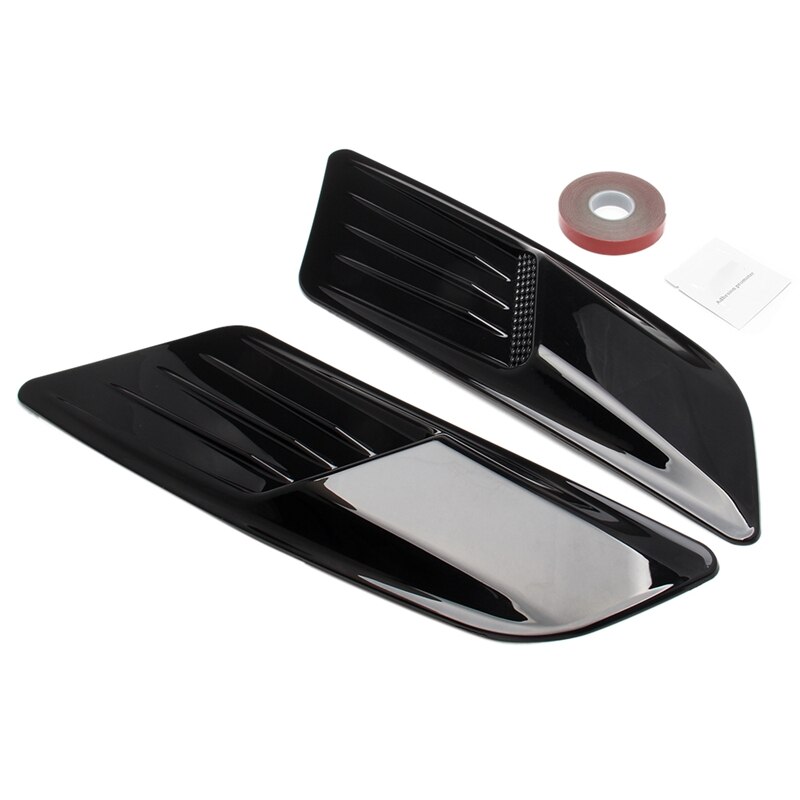 Car Front Hood Air Intake Trim Scoop Vent Guards for Ford Mustang