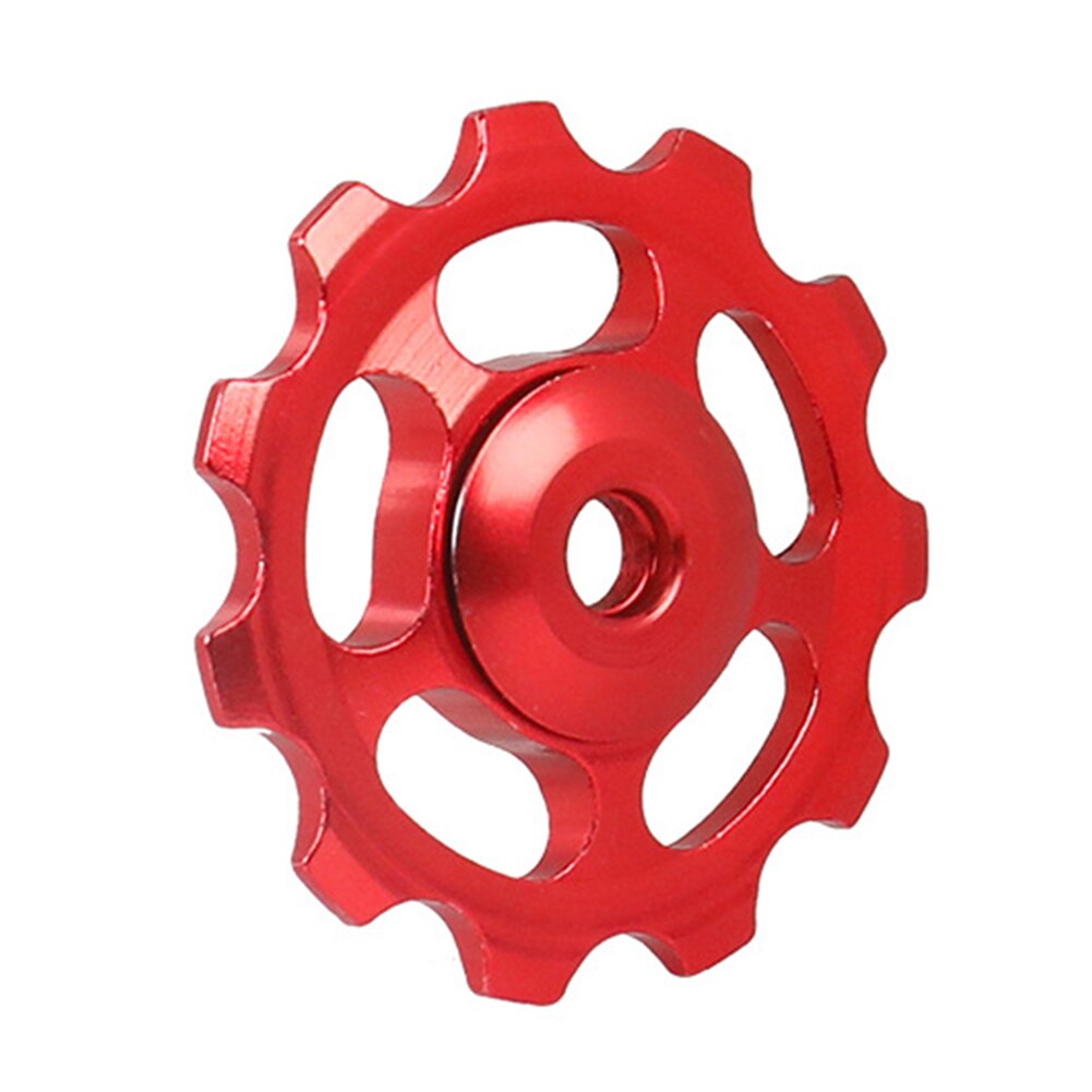 Bicycle Rear Derailleur Jockey Wheel MTB Mountain Road Bike Install Part Guide Roller Idler Pulley Component WHShopping: Red