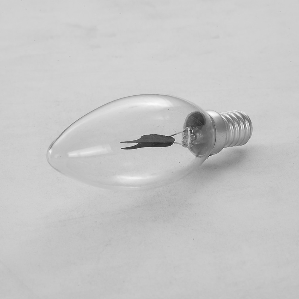 1 bombilla LED parpadeante con efecto de llama de fuego para decoración del hogar