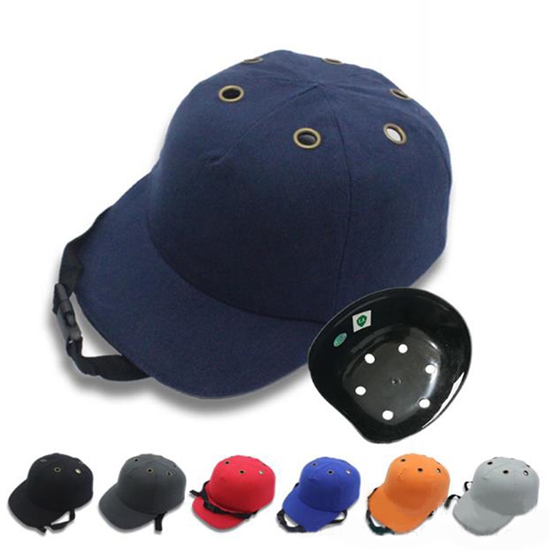 Sikkerhedshætte hjelm baseball hat stil hård hat til arbejde fabrik hovedbeskyttelse arbejdssikkerhed sommer