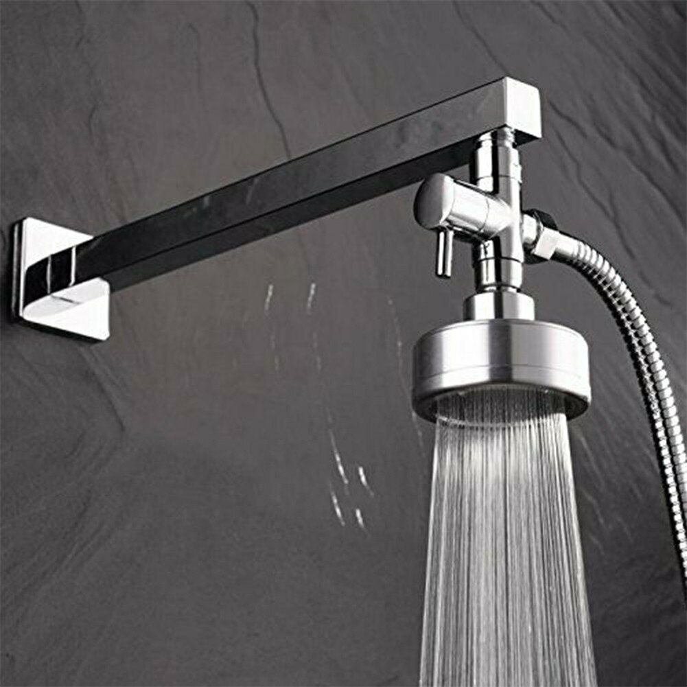 3-weg douche omvormer ventiel, douche omvormer, T-adapter G1/2 douchekop beugel montage ventiel splitter omvormer connector (zwart