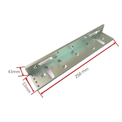 ZL-Beugel voor 280 KG Elektromagnetische Lock Geïnstalleerd op Houten Metalen Deur