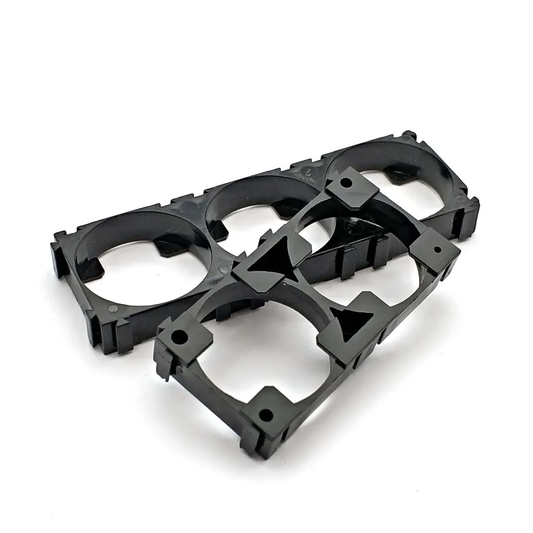 26650 Battery Holder 2P and 3P Bracket Cylindrical Cell Holder for 26650 Li-ion Battery Pack Hole Diameter 26.3mm