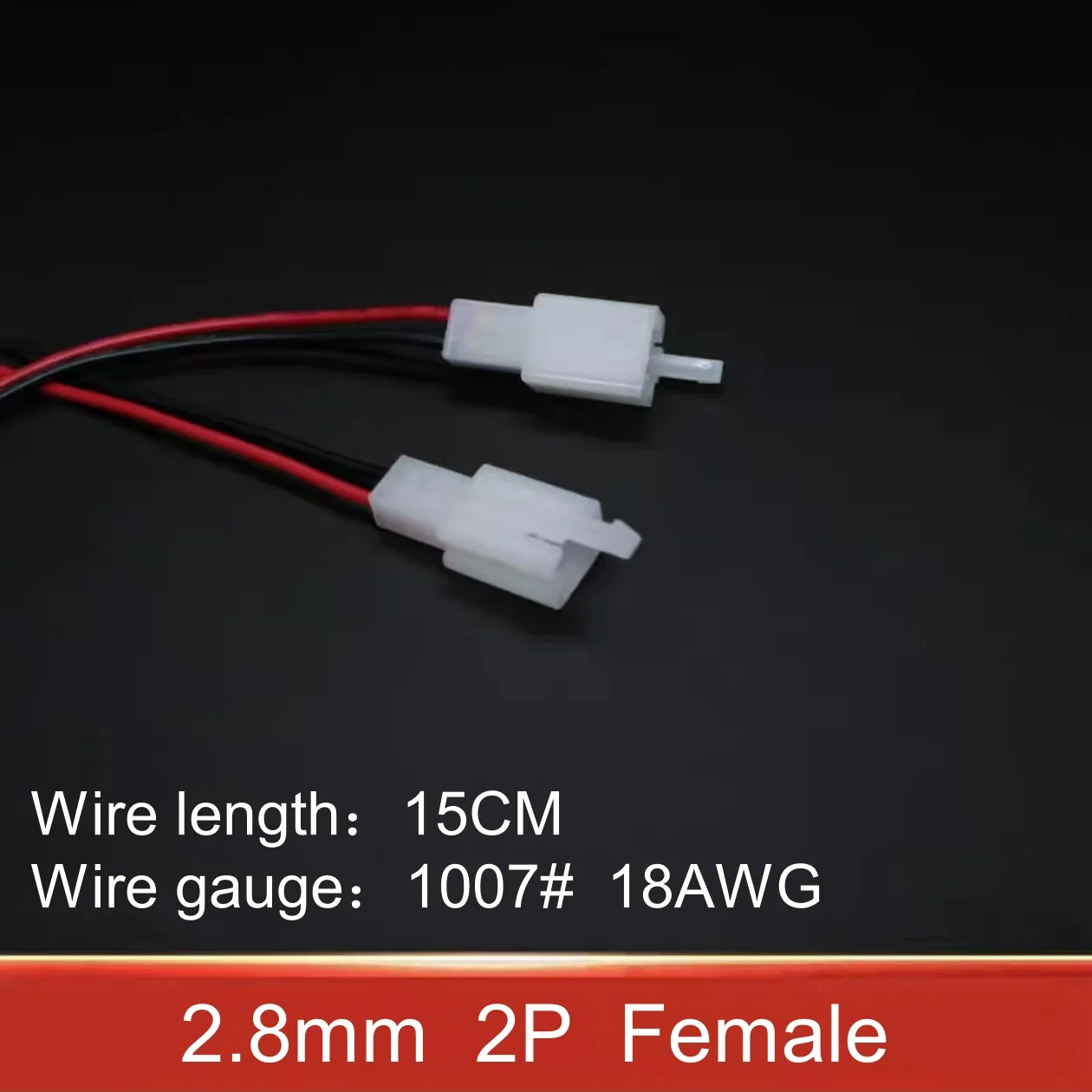 2,8mm Auto stecker motorrad kabelbaum stecker 2Stift 3Stift 4Stift 6Stift Stecker Männlich Weiblich Docking stecker Verbindung draht 15cm: dunkel Grau / Unter 5 Stücke