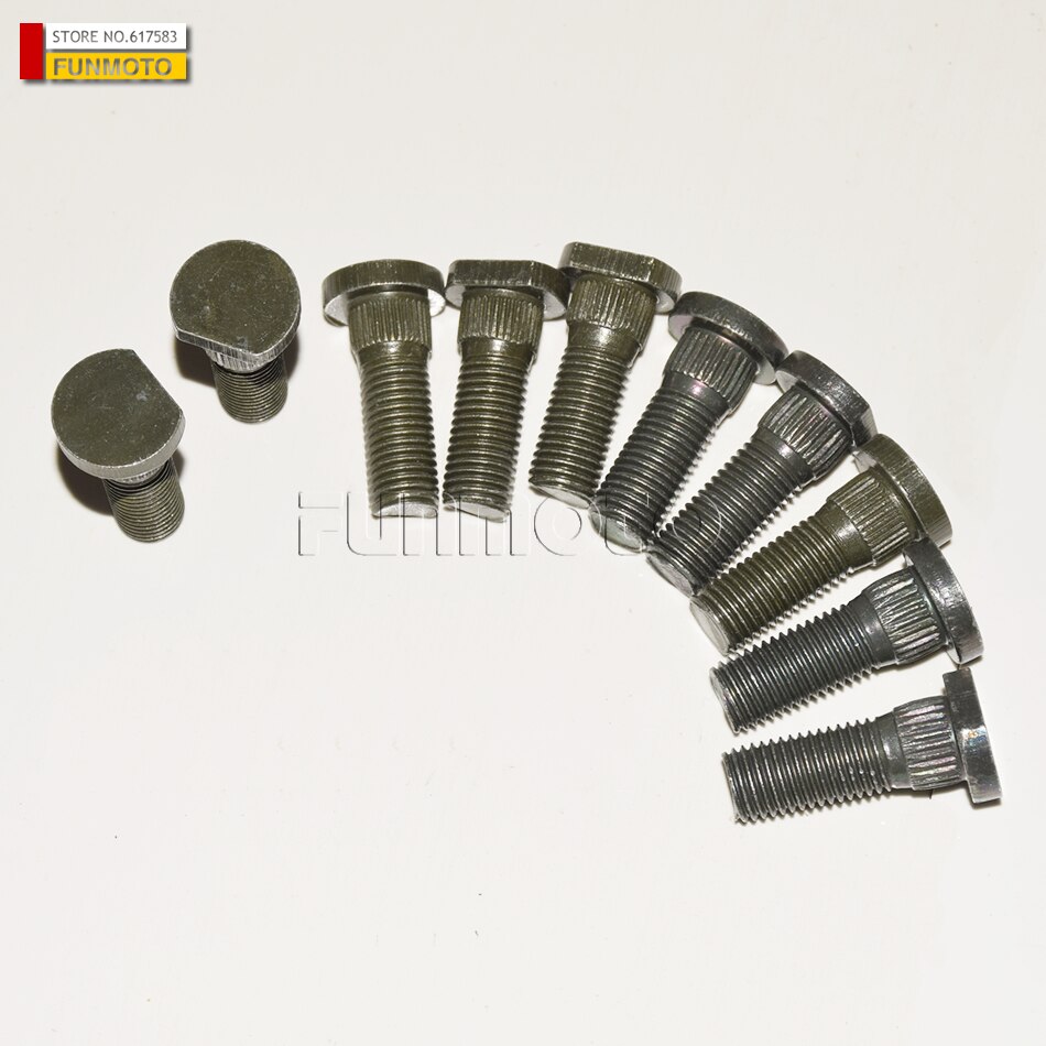 20 STÜCK FELGE SCHRAUBEN M10 ANZUG FÜR XT-GK150/250/KINROAD 150/250 Buggy