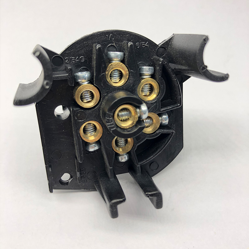 Truck accessories 12V 7pin aluminum Trailer Socket female Waterproof trailer accessories Trailer Parts caravan accessories