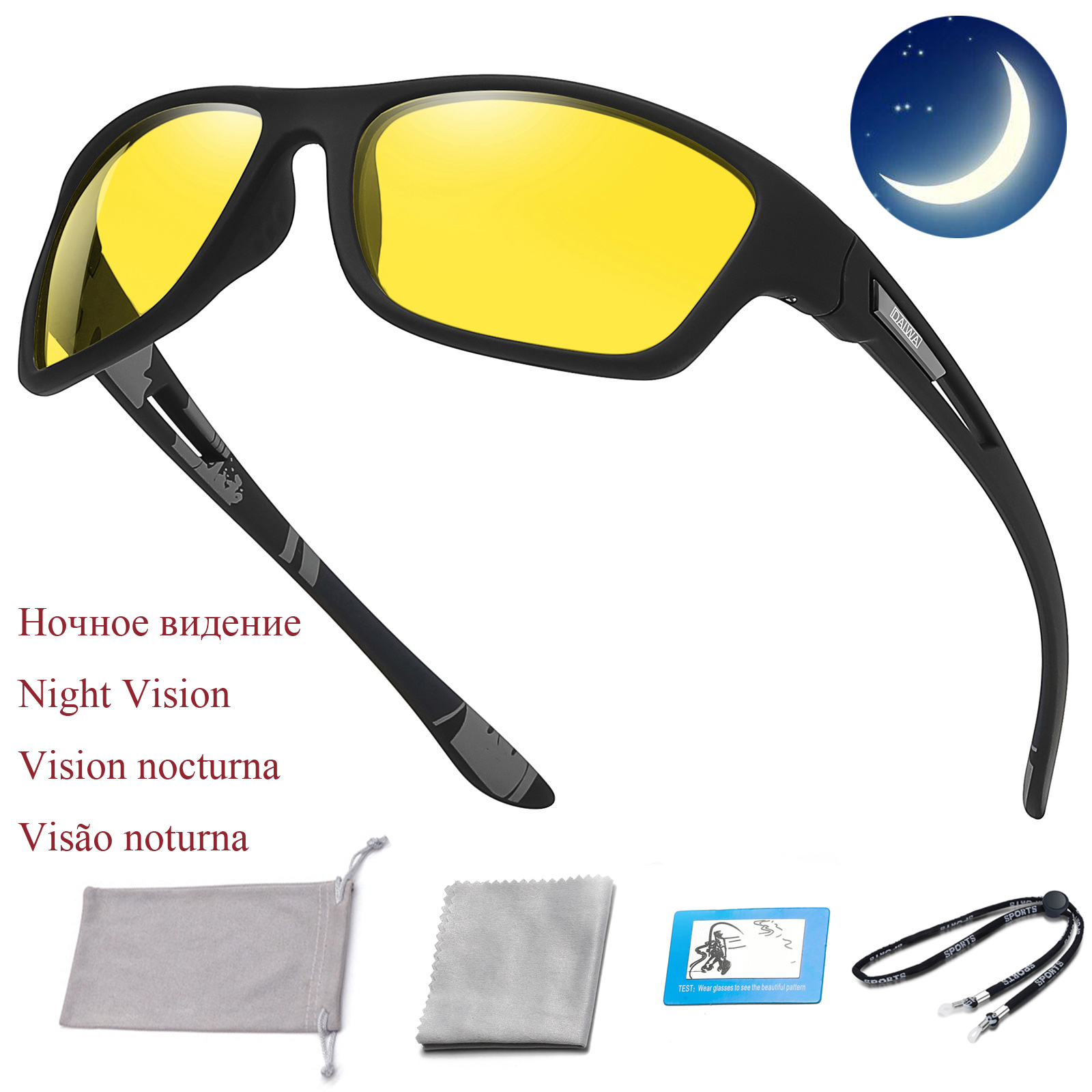 Polarized Fishing Glasses Men Women Driving Shades Male Sunglasses Hiking Sunglases Cycling Sun Glasses UV400 Eyewear: Brown