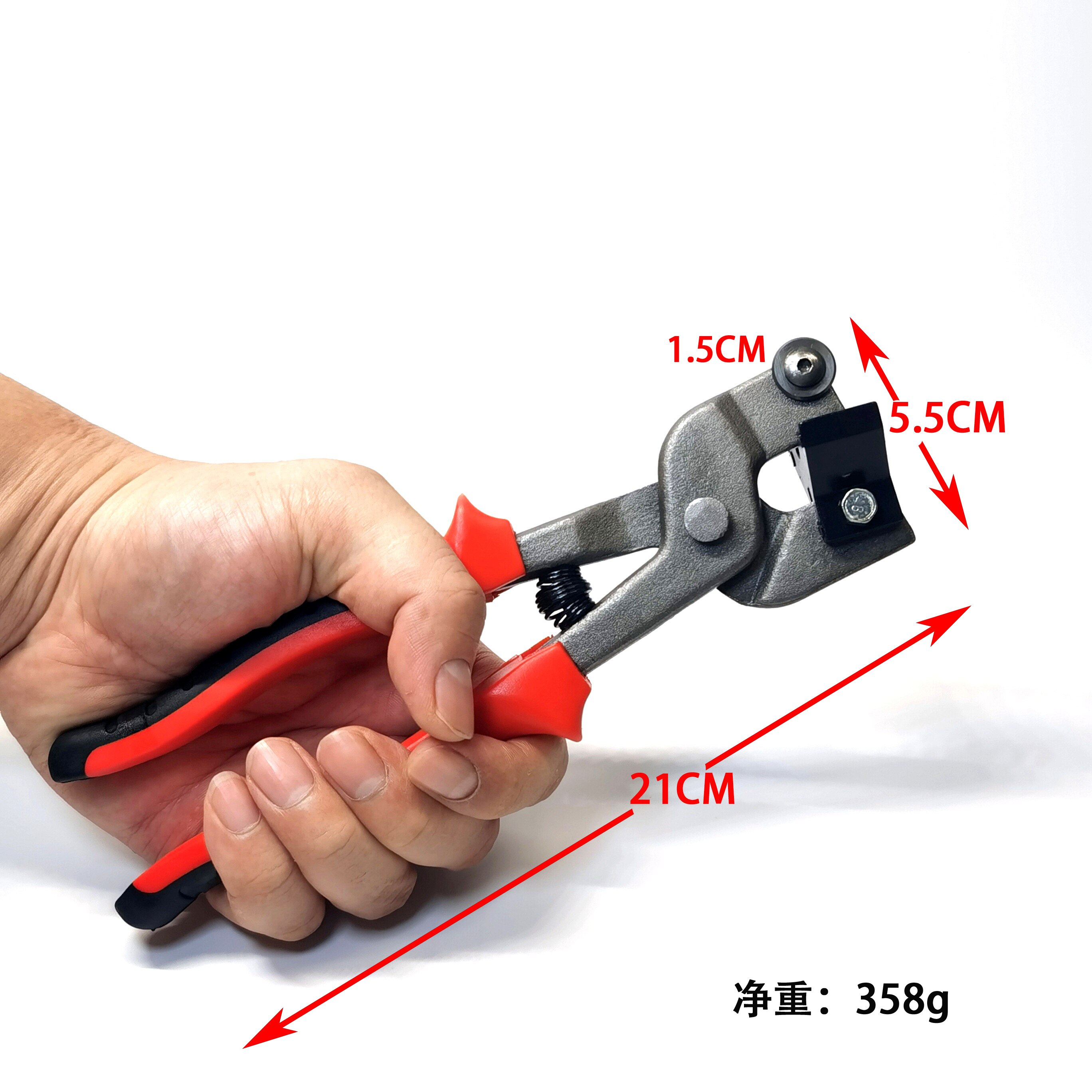 DIY Mosaic Block Ceramic Tile Cutter Two Round Wheels Cutter Flat Crystal Glass Pliers DIY Art and Crafts Materials Wire Peeler: Ceramic Cutter