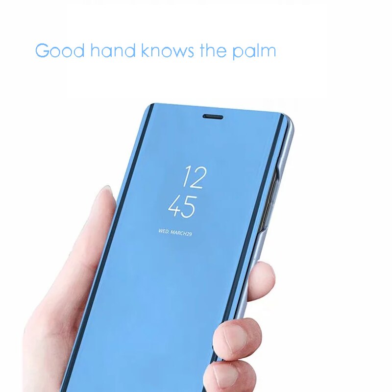 On For Huawei P9 p9 case cover 5.2" flip Smart Mirror protective phone pocket On For Huawei P9 case EVA-L09 EVA-L19 EVA-L2 cover