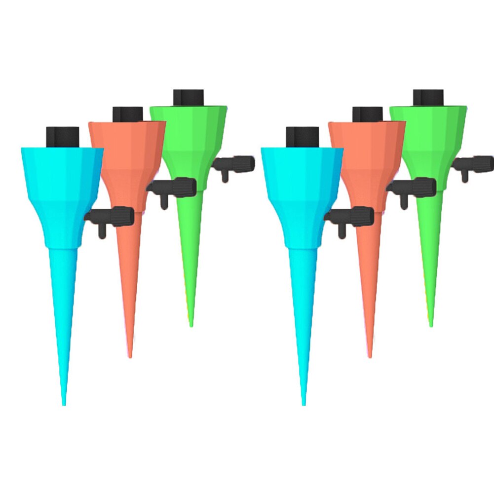 1/6/12/18/30 Self-contained Auto Drip Irrigation Watering Potted System Automatic Watering Spike Kit for Plants Indoor Household: 6pcs